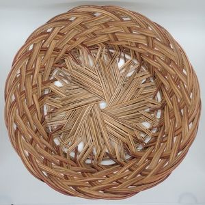 Circle Wicker Basket